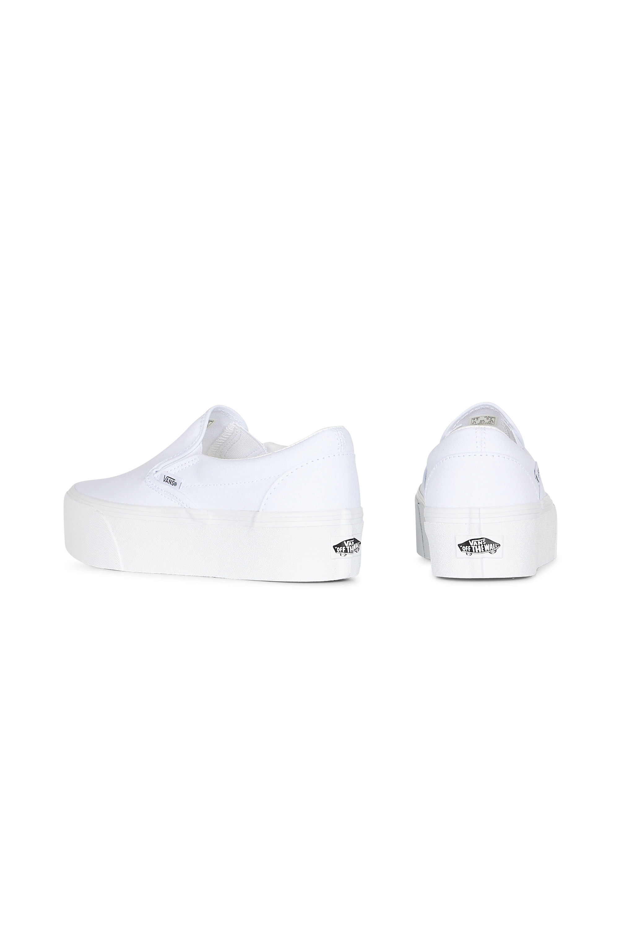 VANS Baskets UA Classic Slip-On Stackform Blanc