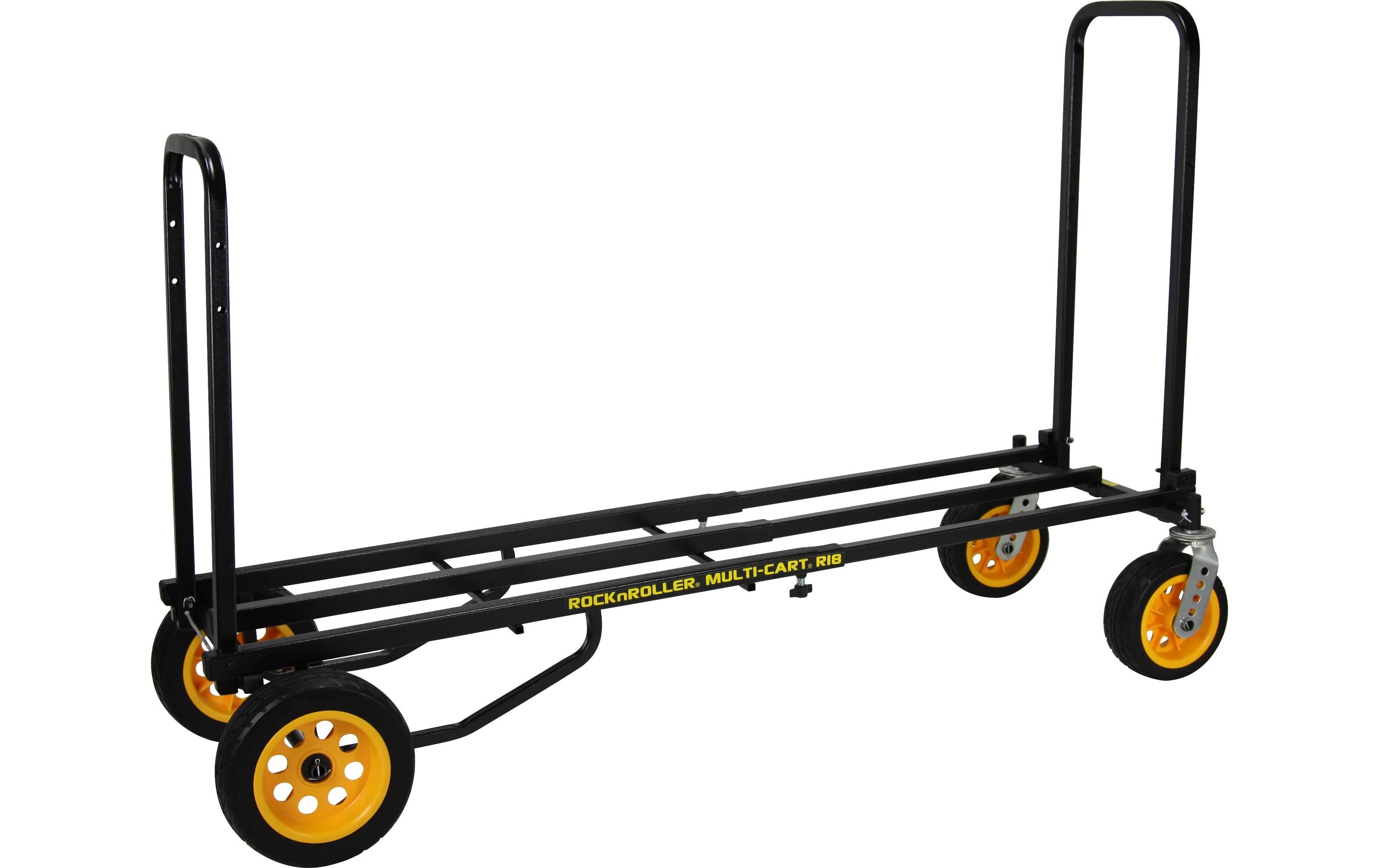 Multifunktionswagen R18RT Tragkraft 317 kg<br>Faltbarer 8-in-1-Multifunktionswagen