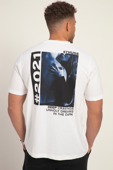 STHUGE T-Shirt, Halbarm, Prints, bis 8 XL
