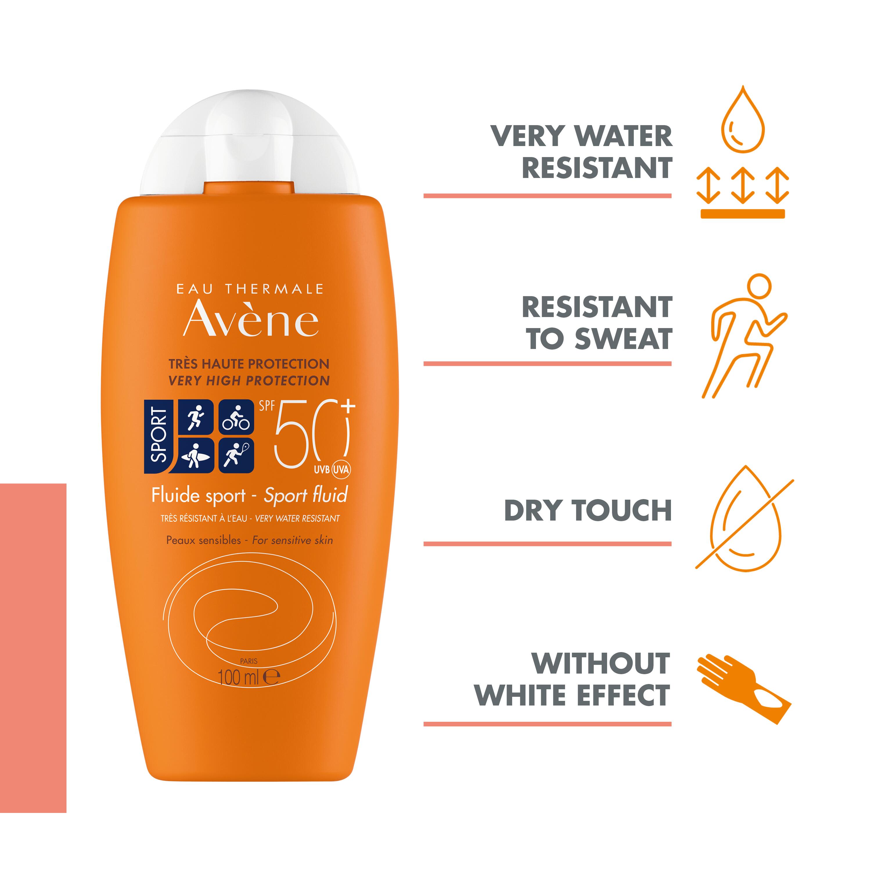 AVENE Sonnenfluid Sport<br>100 ml, SPF50+
