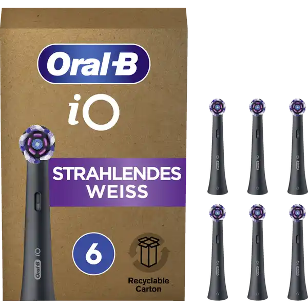 Aufsteckbürsten iO Radiant White Black