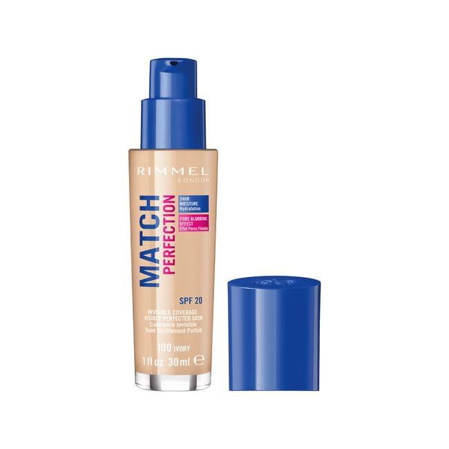 Rimmel London Match Perfection Foundation 100 Ivory