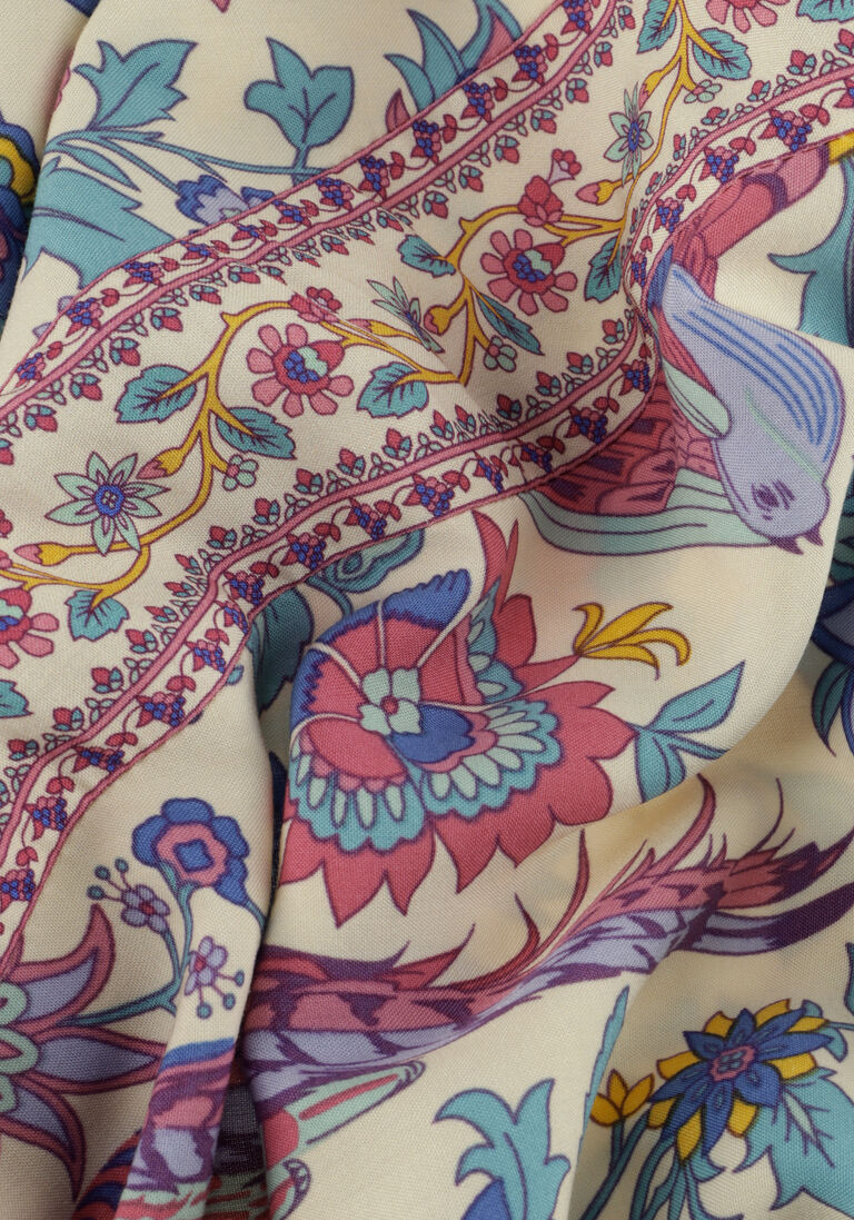 LOLLYS LAUNDRY multi lollys laundry midi jurk nightingale dress