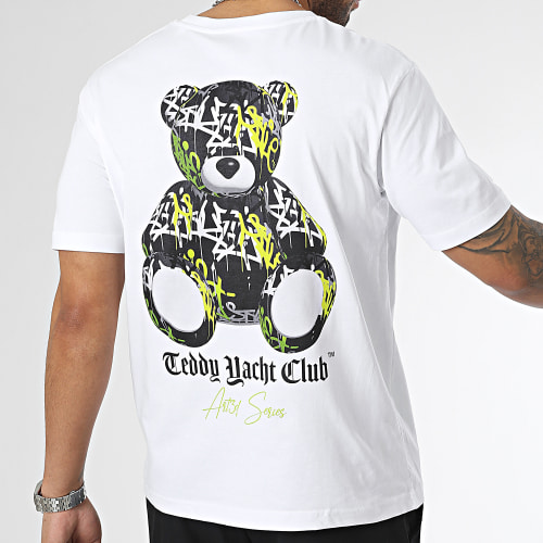 Tee Shirt Oversize Large Art3D Series Blanc