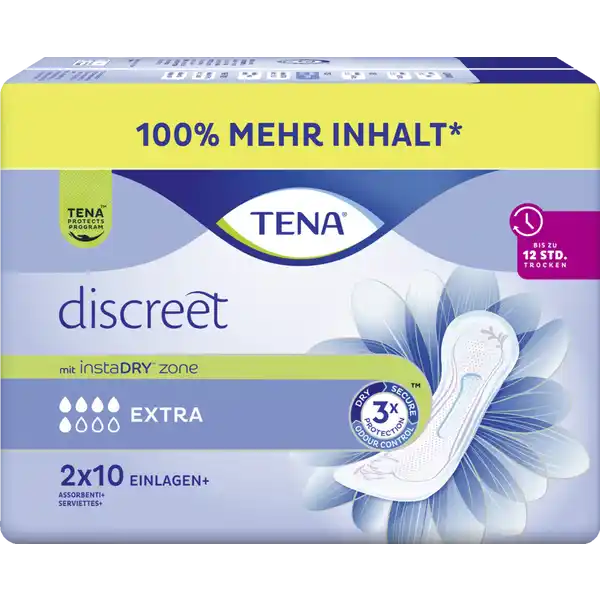 discreet extra Duopack Einlagen