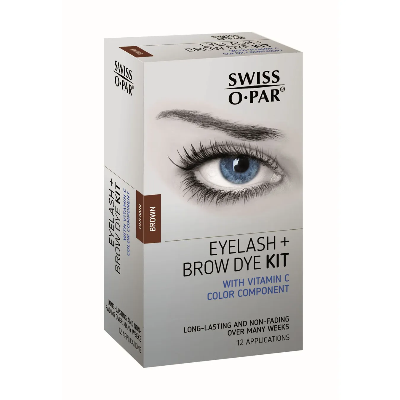 SMISS-O-PAR Färbeset schwarz Augenbrauen   Wimpernfarbeschwarz