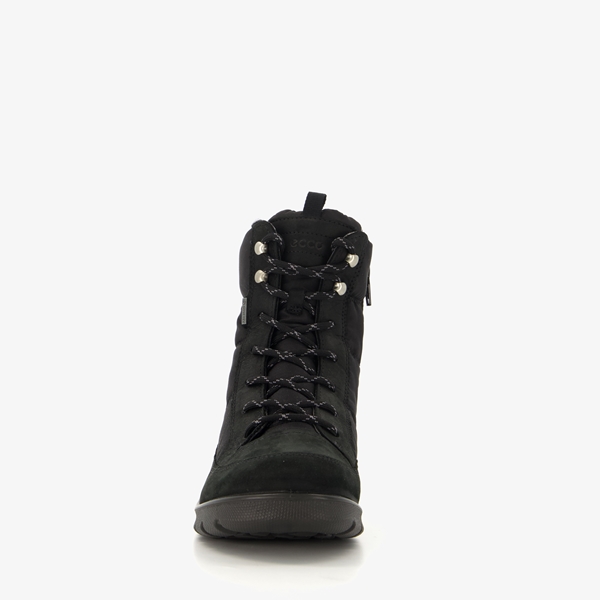 ECCO Babette dames veterboots zwart gevoerd