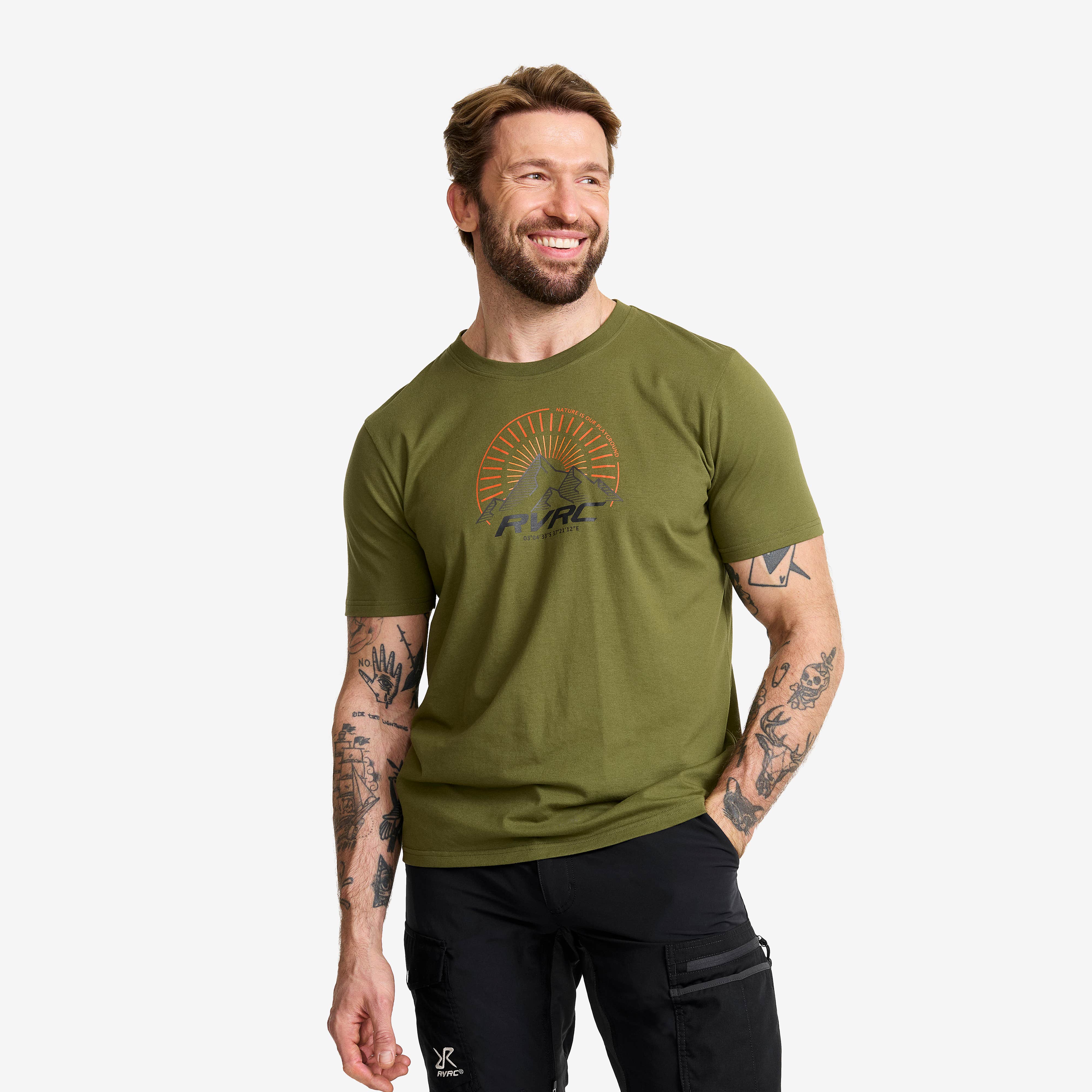 Easy Graphic T-shirt Herre Cypress