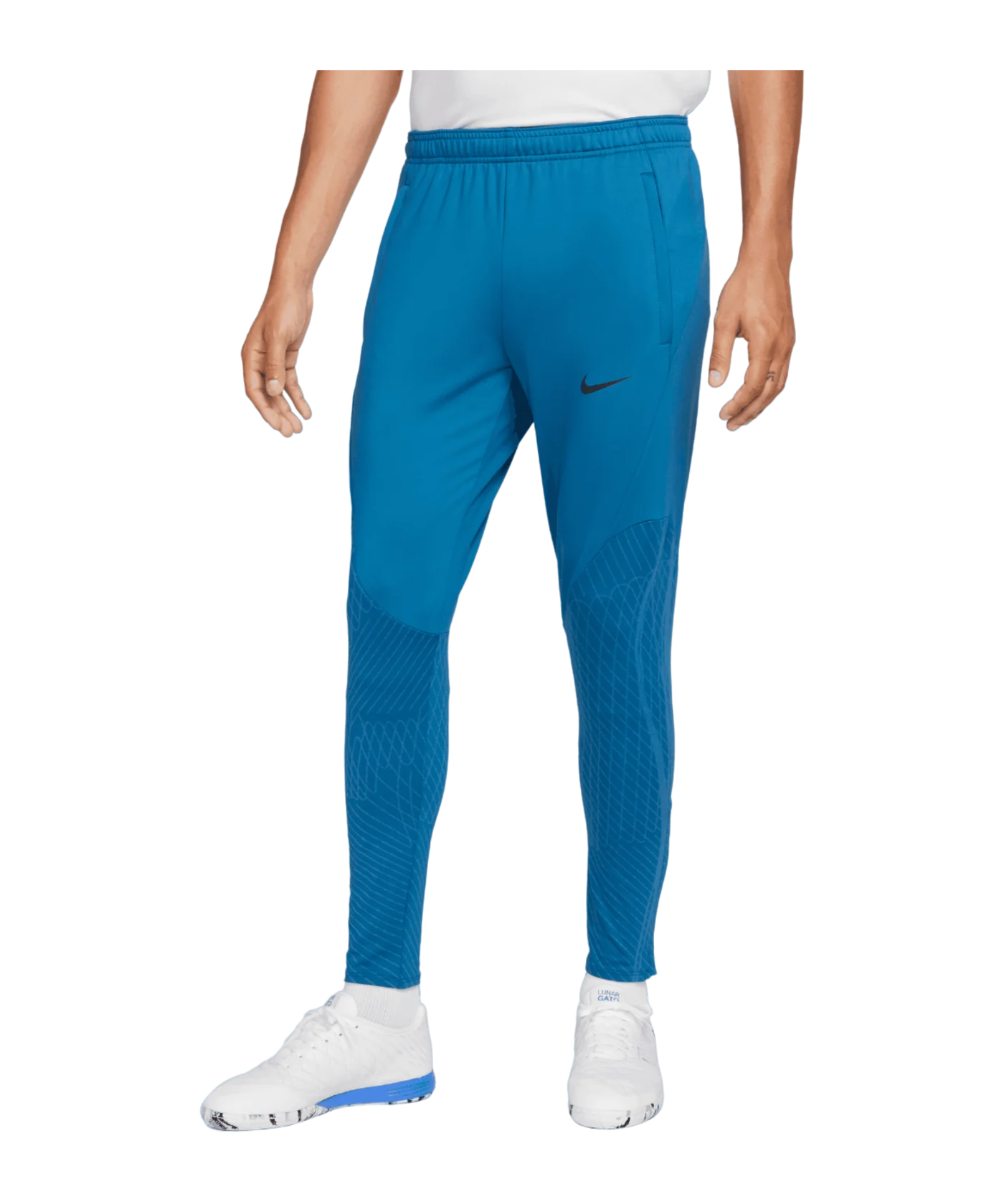 Nike Strike Trainingshose Blau Schwarz F457