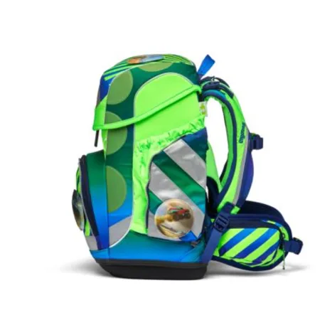 ergobag CUBO Schulrucksack-Set TruckBär NEO