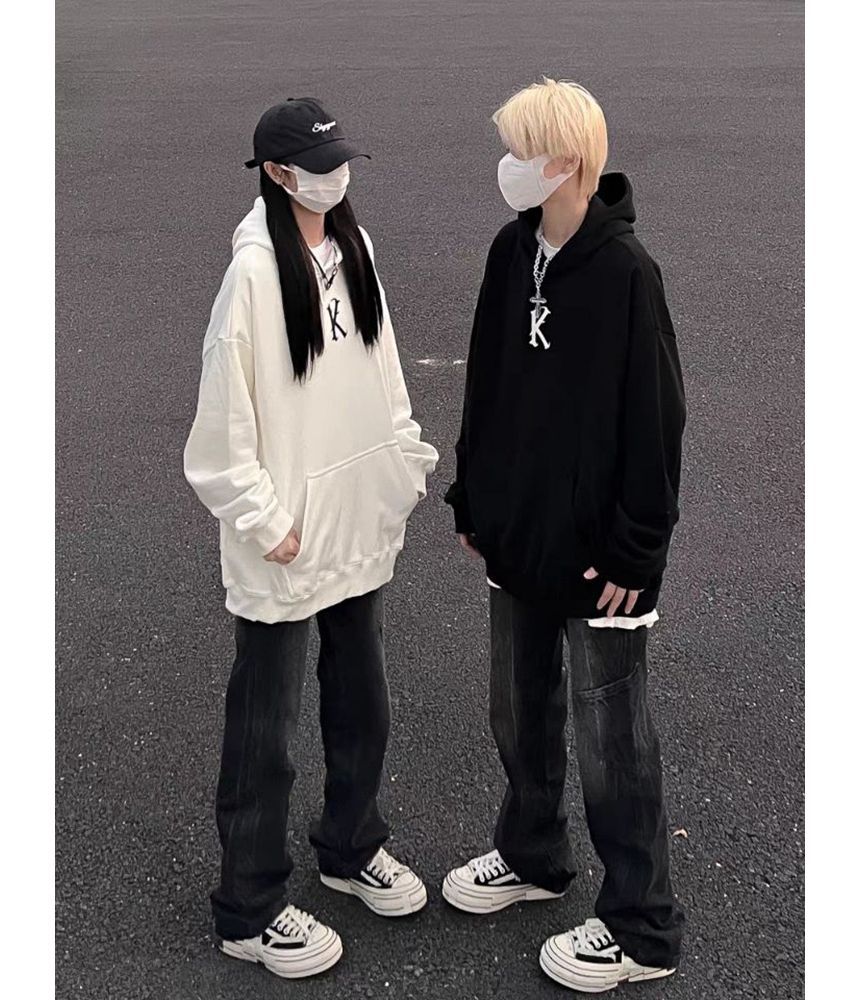 Koiyua - Mid Rise Loose Fit Jeans