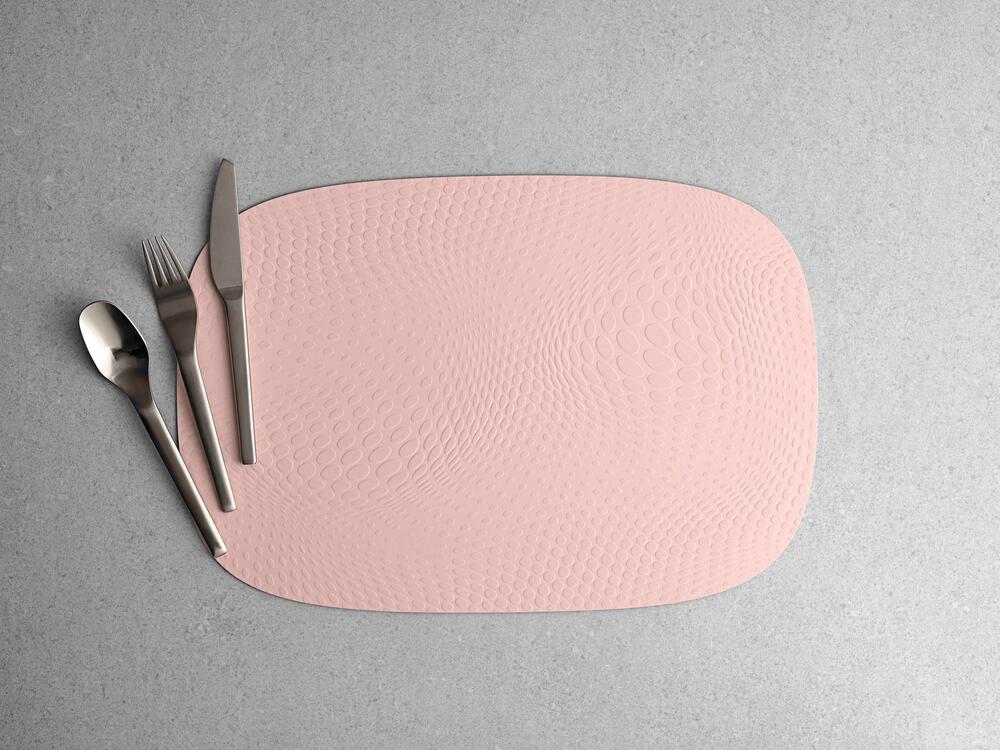 Aida  Karim Rashid Candy Floss dækkeserviet - 45x30,6 cm.
