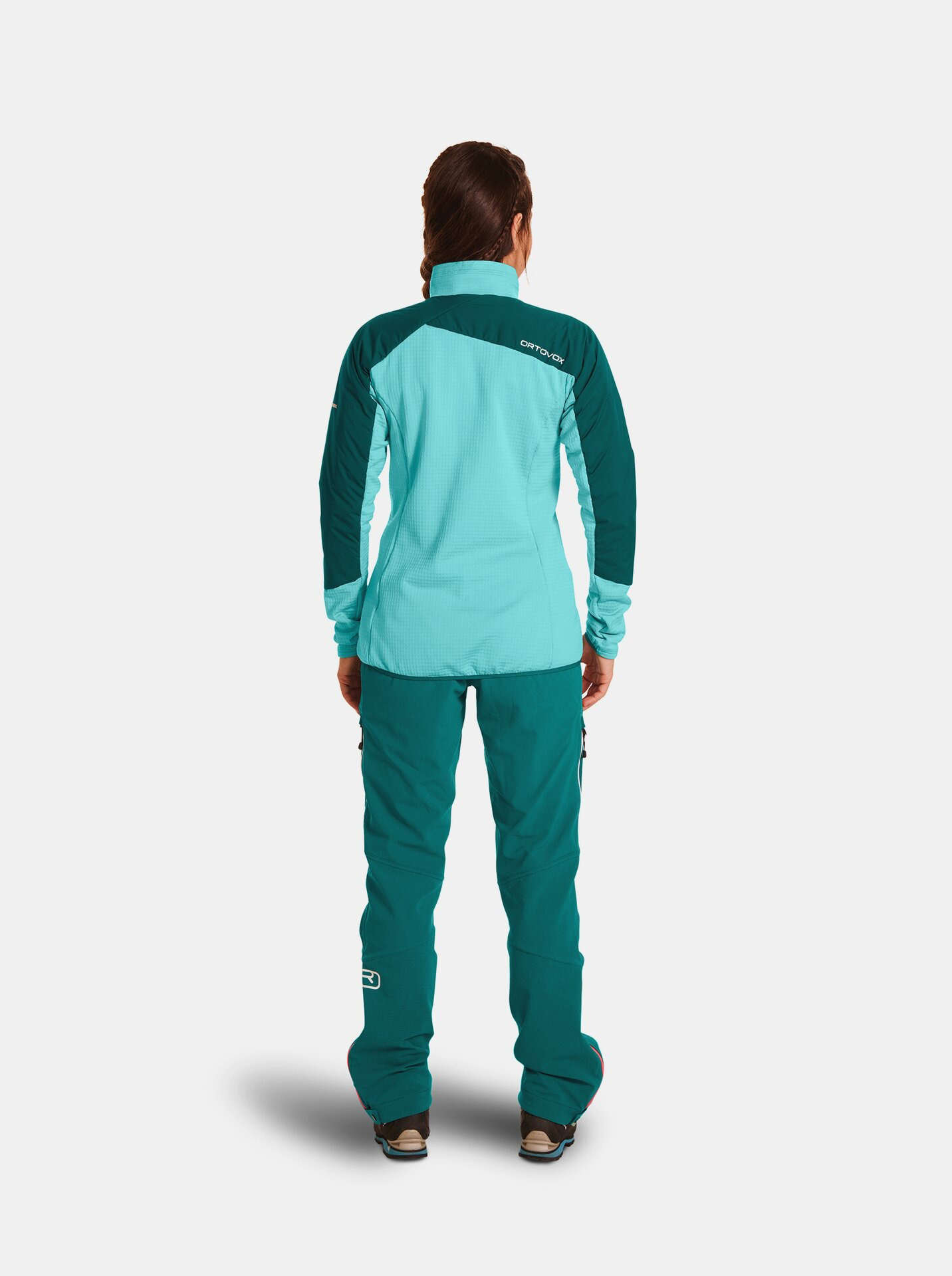 Westalpen Swisswool Hybrid Jacket Dame 60801/Pacific Green