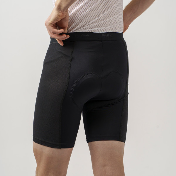 GripGrab Flow 2-i-1 Tekniske Cykelshorts Herre Sort