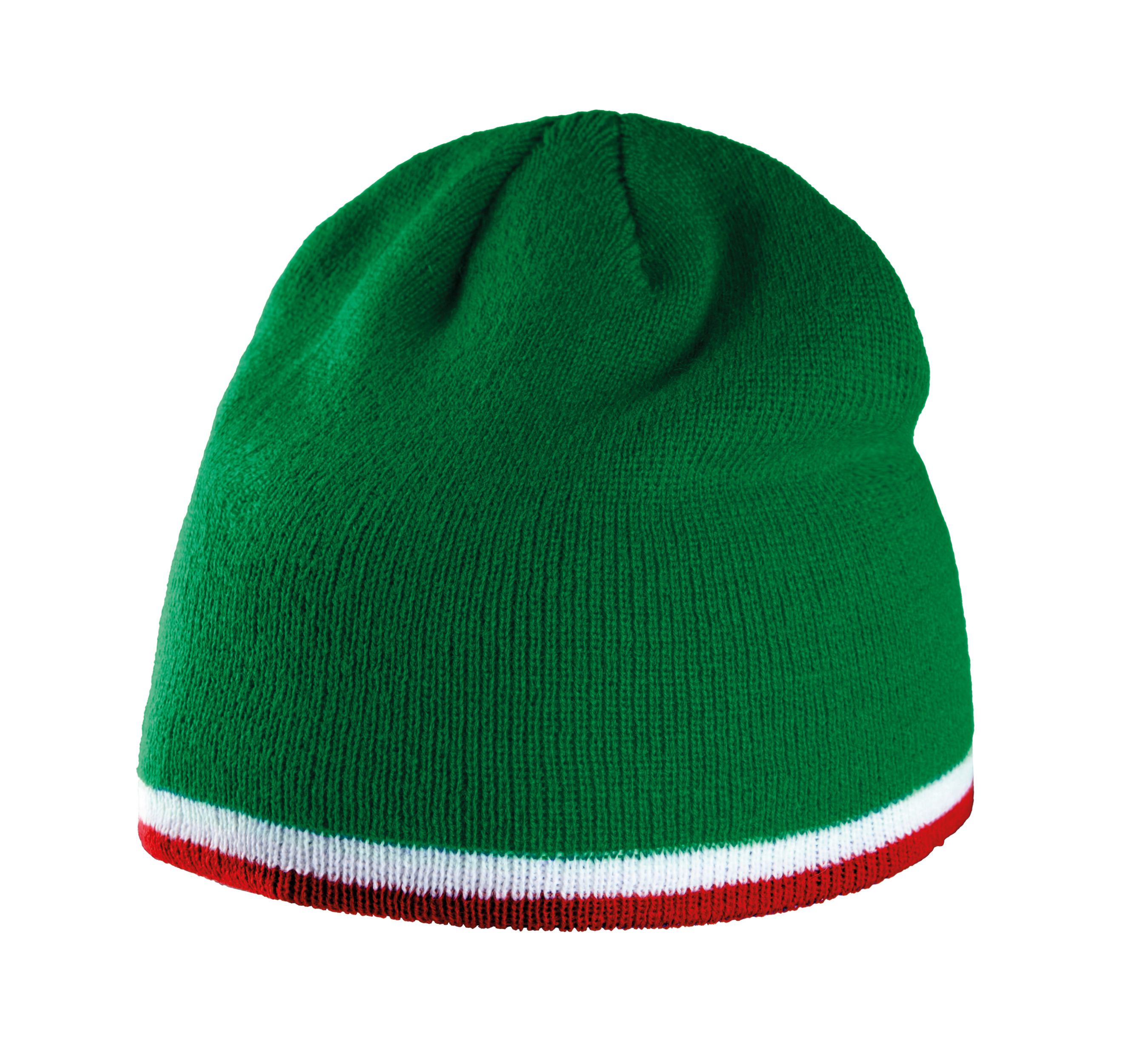 K-up KP515 - BONNET AVEC BANDE BICOLORE CONTRASTÉE