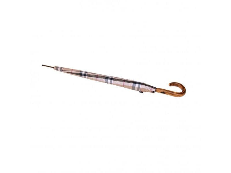 KNIRPS Schirm Long AC Swiss Made Beige/Grau Langschirm