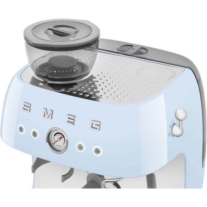 SMEG Espressomaschine 50's Style EGF03PBEU Pastellblau
