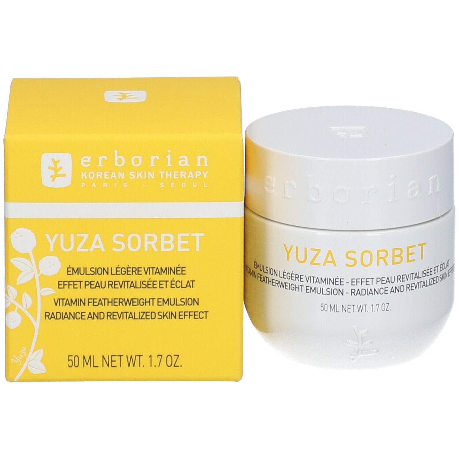 Erborian Korean Skin Therapy Paris Seoul Yuza Sorbet Day