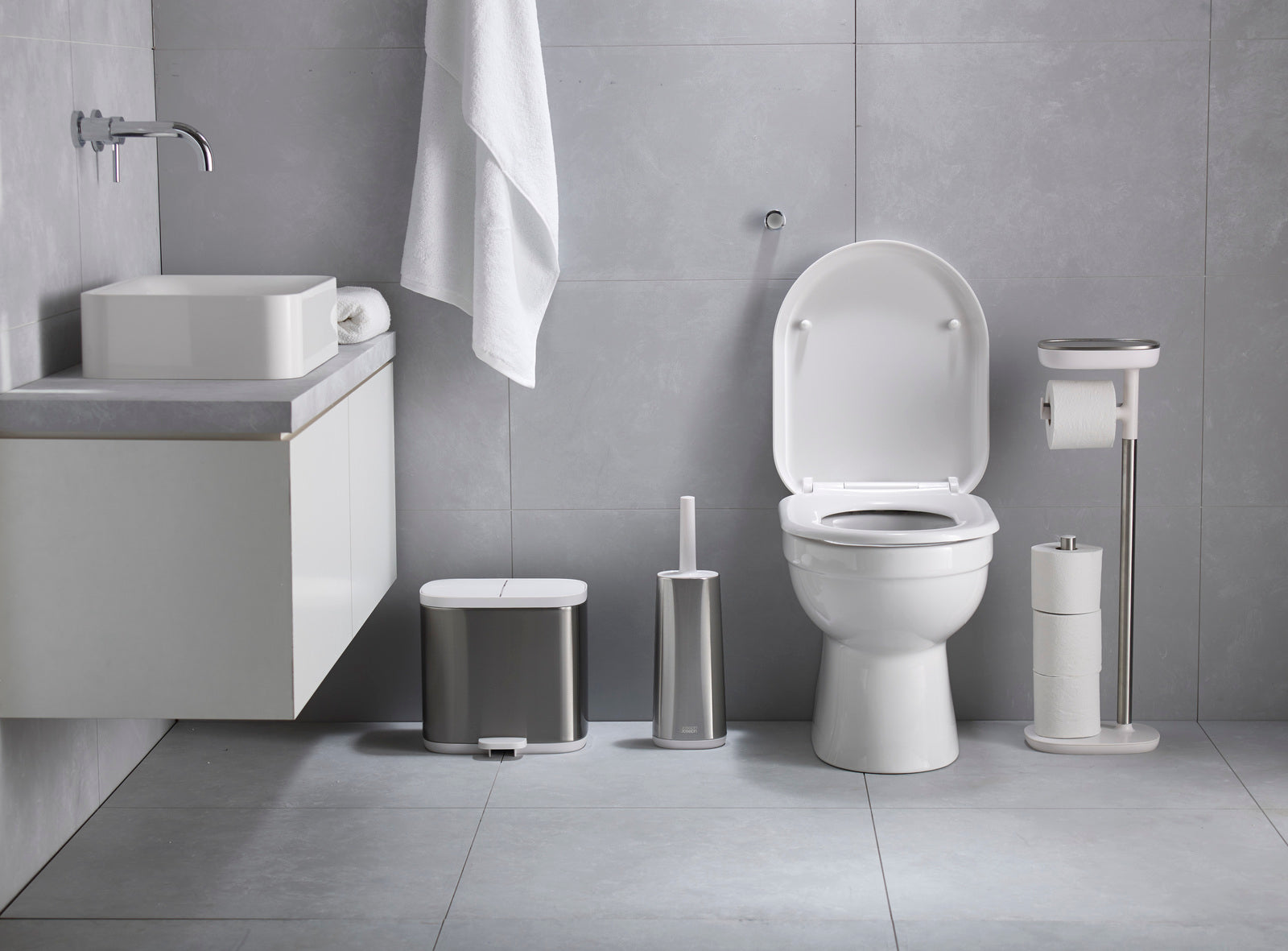 Joseph Joseph - Flex Toiletborstel Set van 2 Stuks