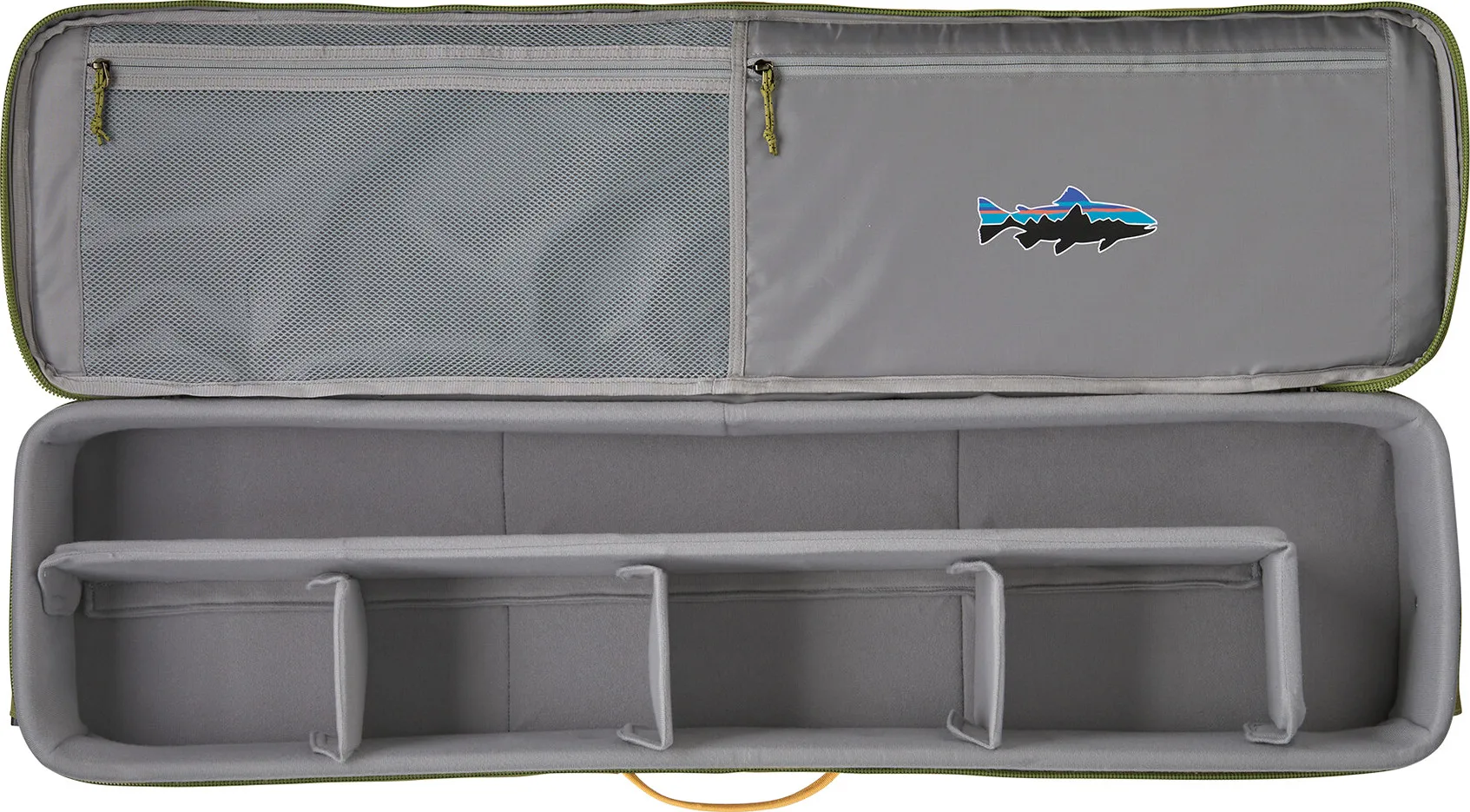 Patagonia Black Hole Rod Case Buckhorn Green