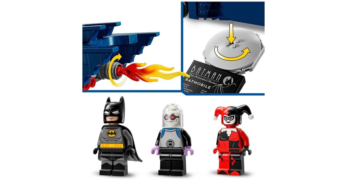 LEGOBatman - Batman met de Batmobile vs. Harley Quinn en Mr. Freeze Constructiespeelgoed  (76274)