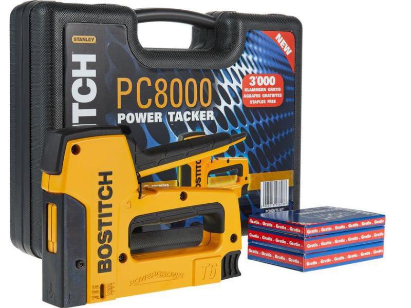 Bostitch Handtacker  PC8000 Kit Hand-Tacker
