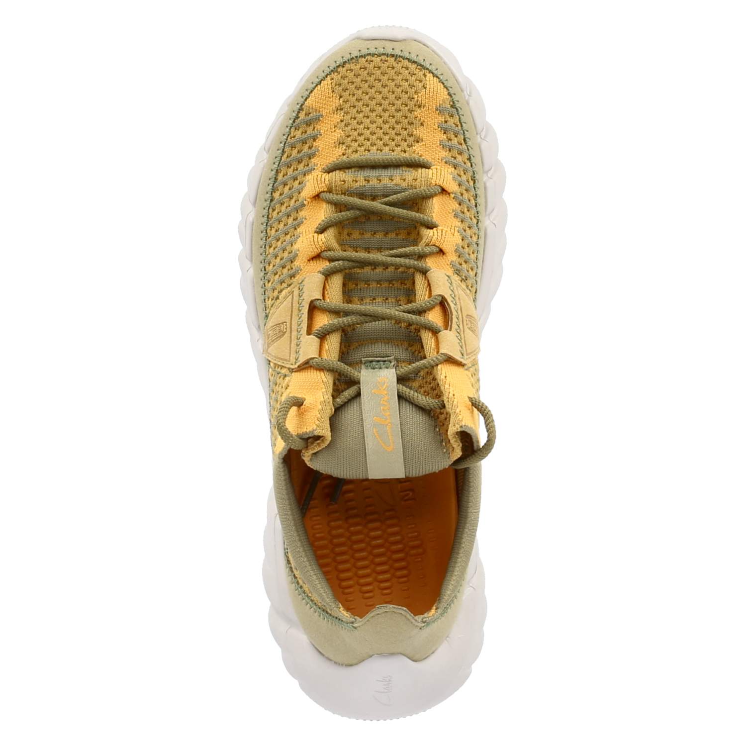 Clarks Halbschuhe NATURE 360 - light olive comb