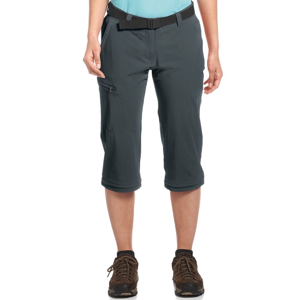 Maier Sports Arolla Zip Off Wanderhose Damen graphite