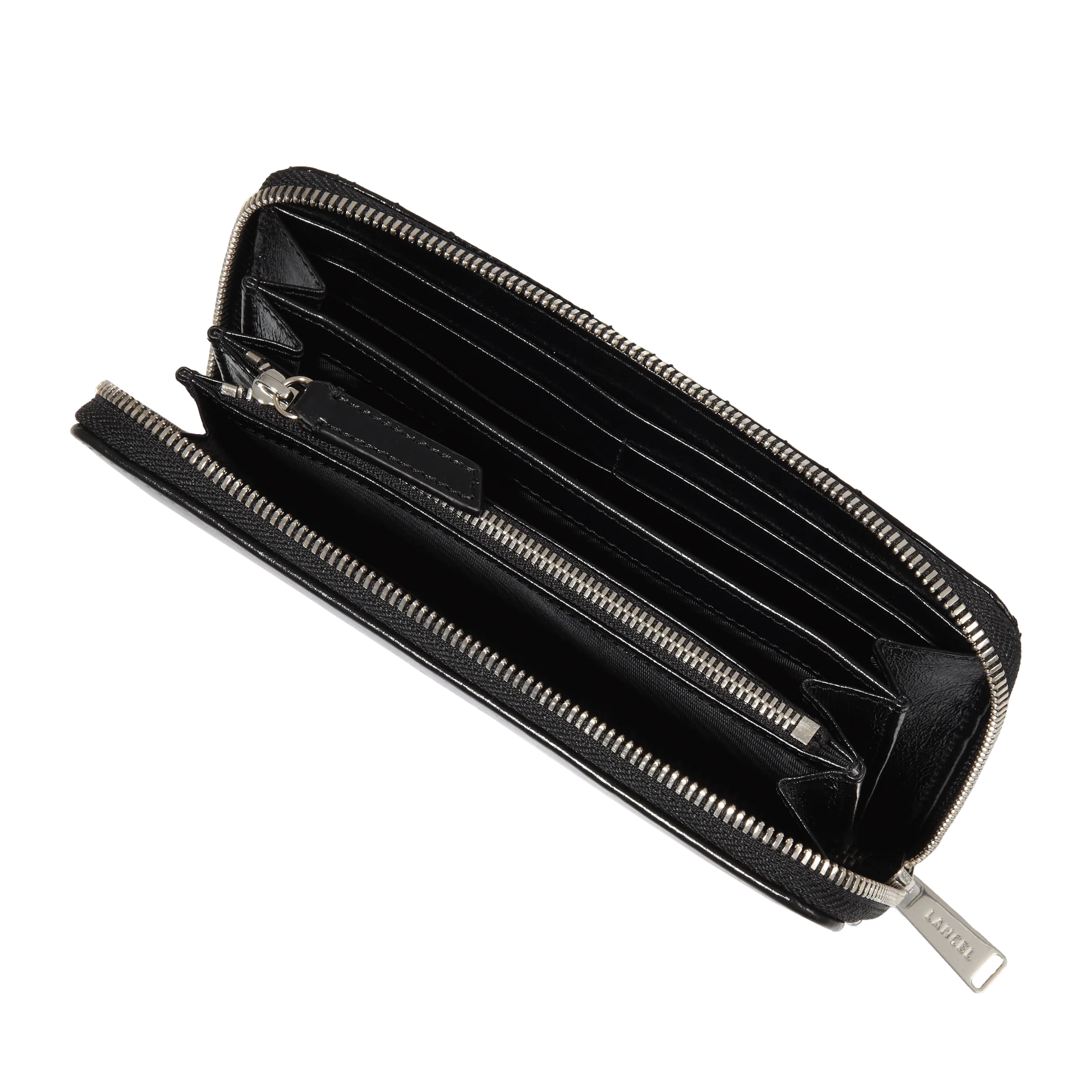 Long zipped wallet Midi-Minuit de Lancel-Noir