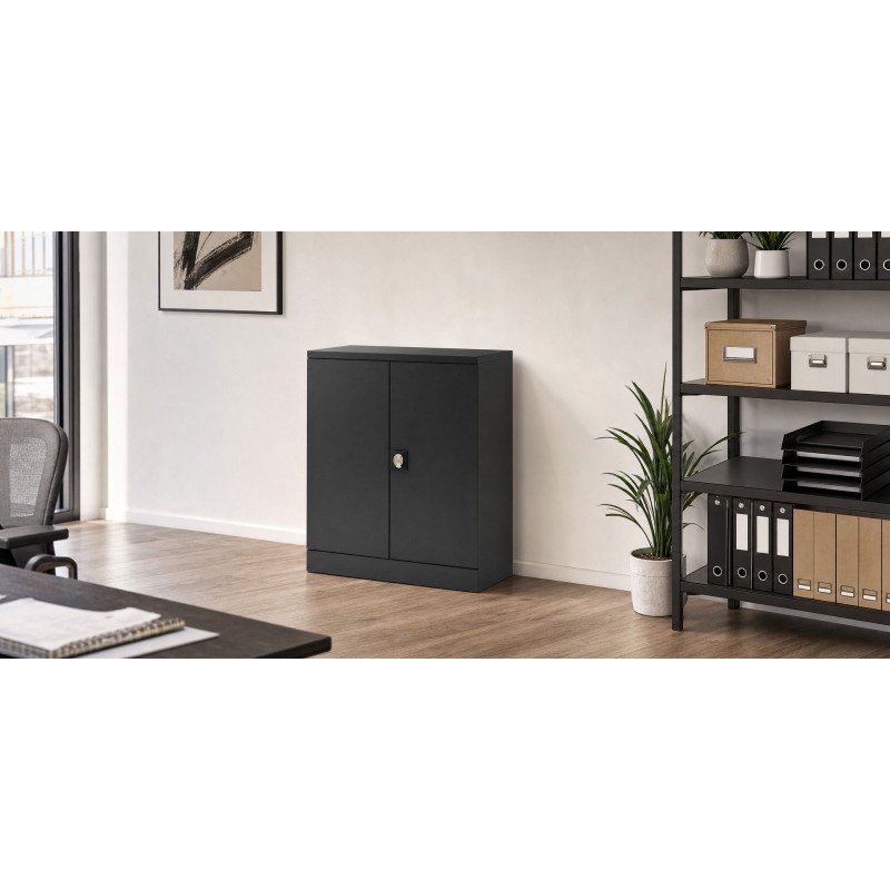 Armoire portes battantes Union G. H 100 x L 91,6 x P 42,2 cm unicolore