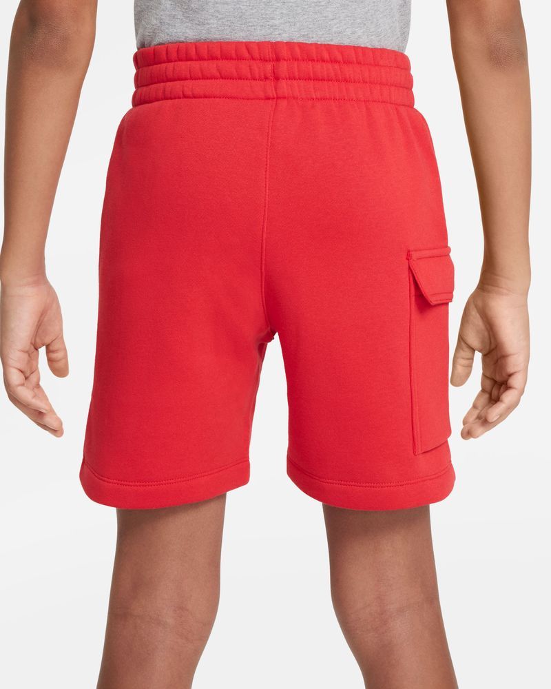 Short cargo Nike Sportswear Rouge pour enfant