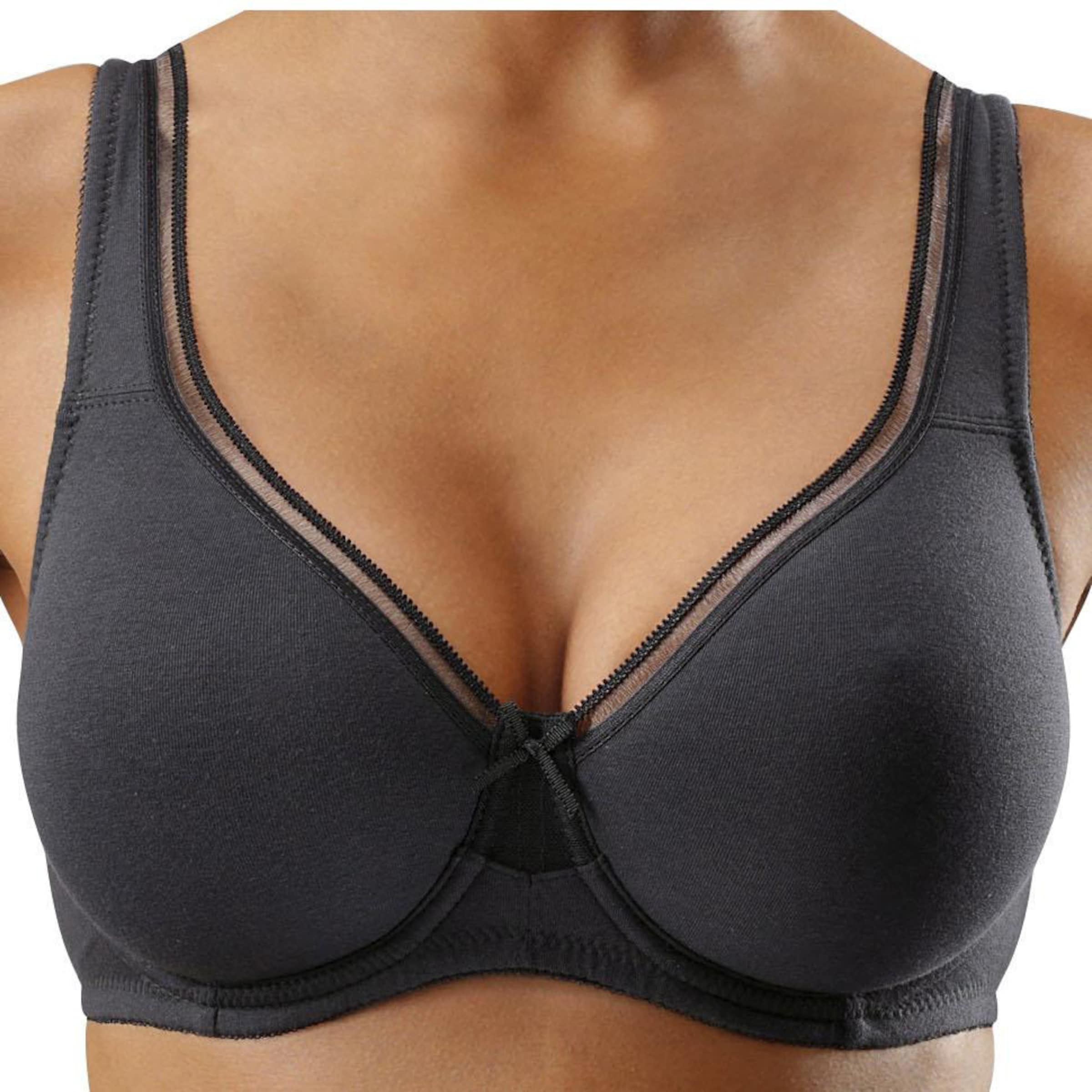petite fleur Minimizer-BH in schwarz+weiß