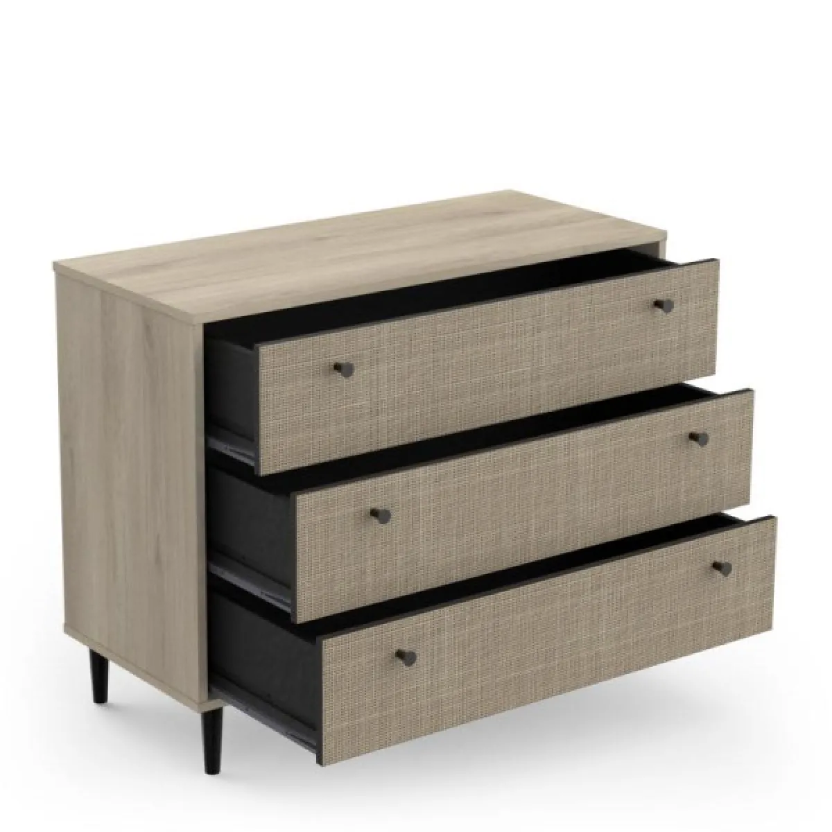 Dansmamaison Commode GONSAI - Chêne clair