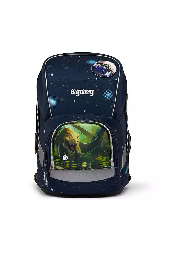 ERGOBAG Zip Set Zippies LED Dinosaurier bunt