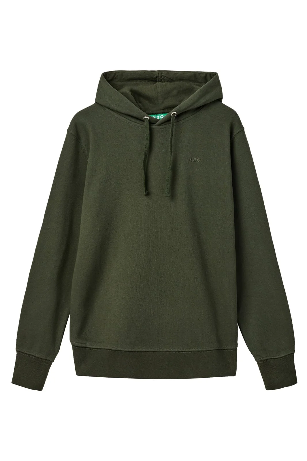H2O Happy Organic Sweat Hoodie 3020 army