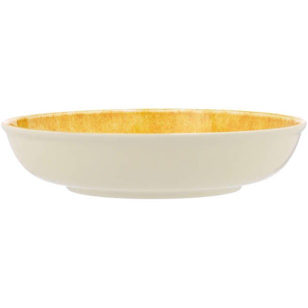 Blokker Dolce Frutta Diep bord - Melamine - Geel