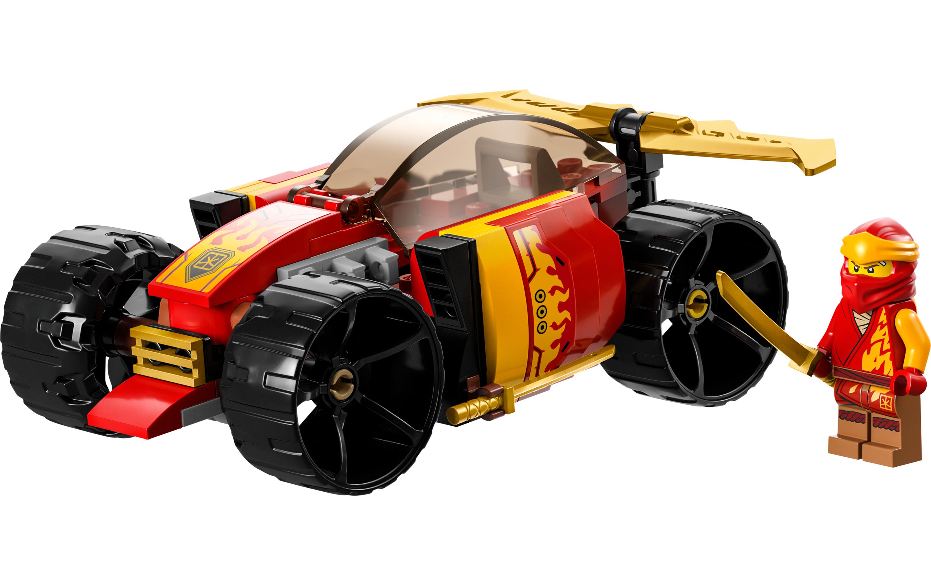 Ninjago Kais Ninja-Rennwagen EVO 71780Bauset mit Spielzeugflitzer