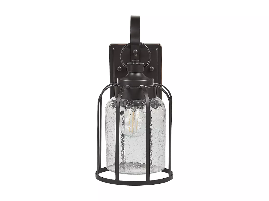 Lampe murale pour l'extérieur WOOLER Noir