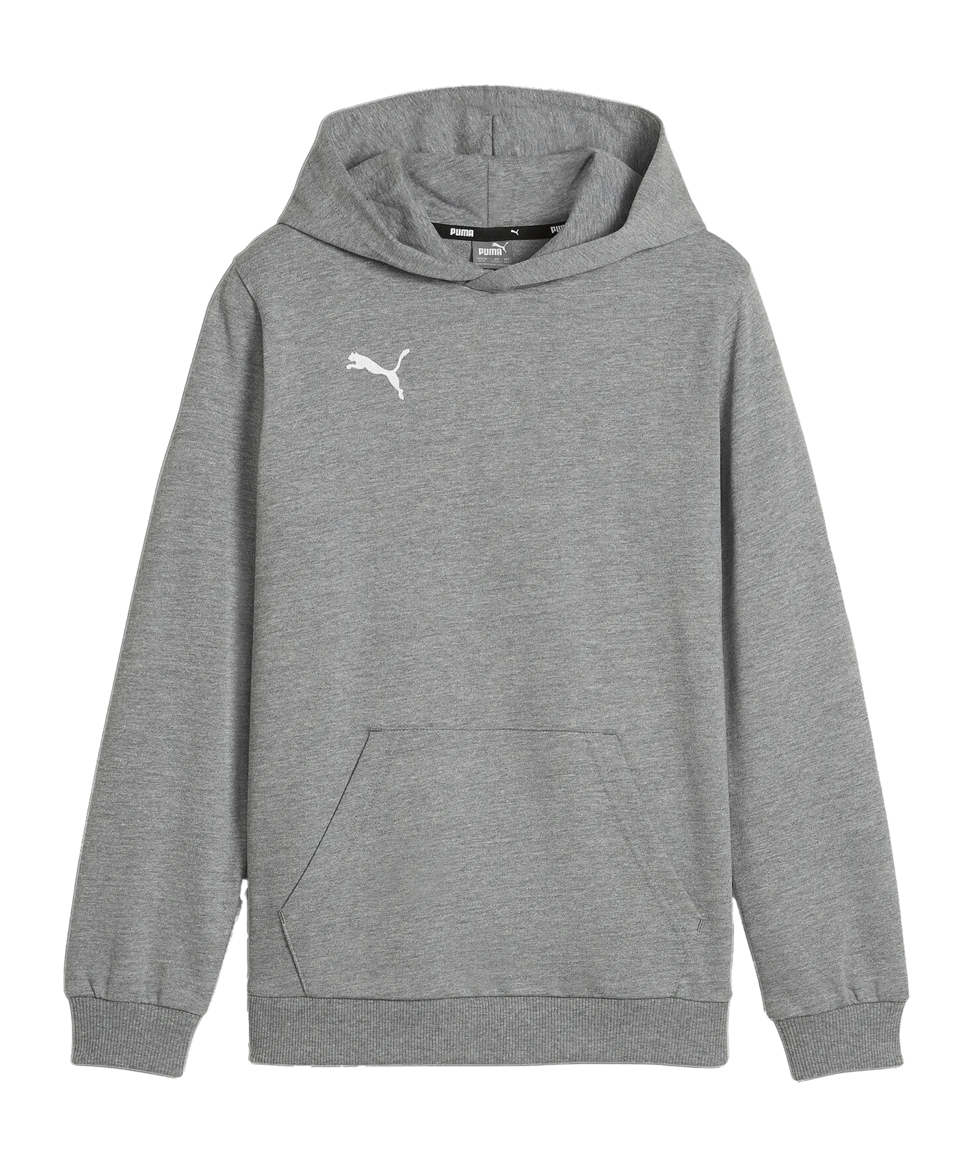 PUMA teamGOAL Casuals Hoody Kids Grau F33