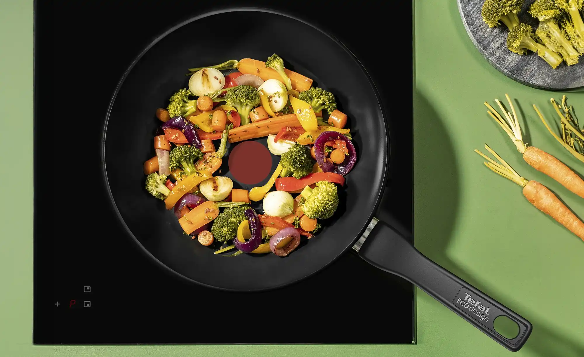 Tefal Wokpfanne Renew Black
