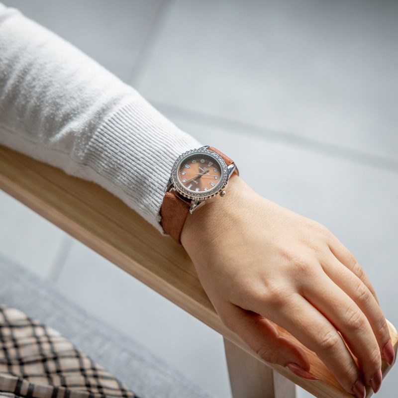 Belle Montre Femme Marron GIORGIO