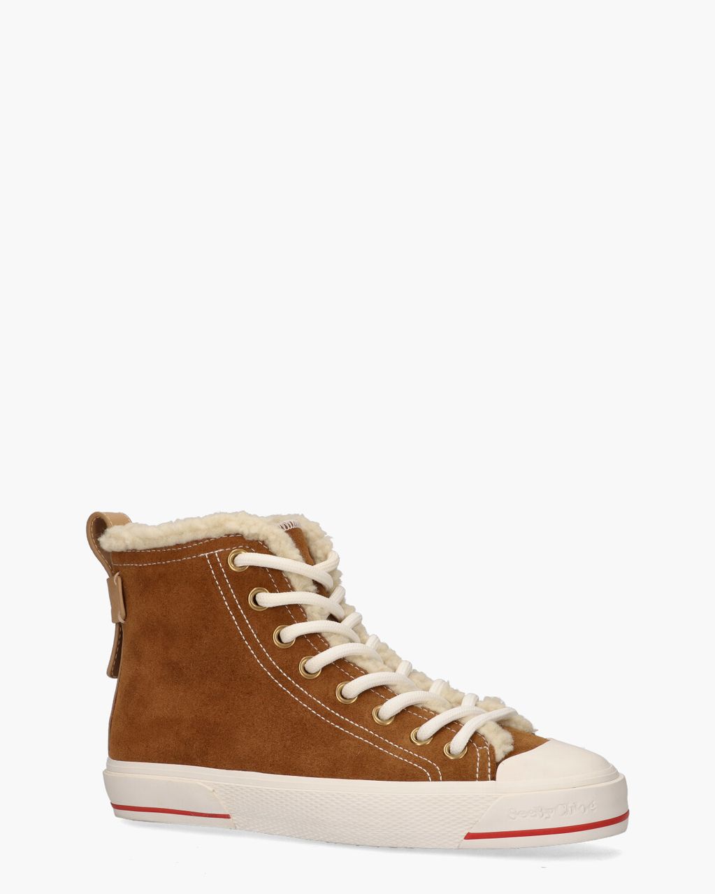 See By Chloe Aryana Cognac Damessneakers