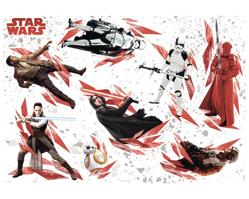 Deco sticker Star Wars The Last Jedi 100 x 70 cm