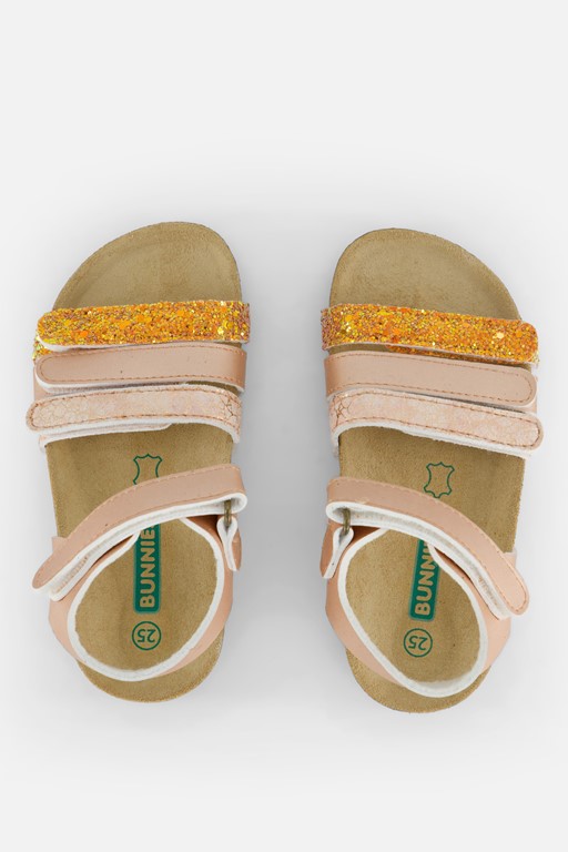 BunniesJR Babs Beach Sandalen roze Imitatieleer