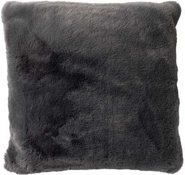 Dutch Decor sierkussen Zaya grijs 45 x 45 x 22 cm