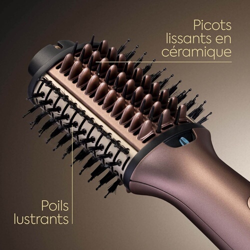 Brosse coiffante Babyliss AS95E marron glacé