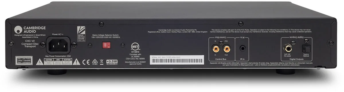 Cambridge CXC v2 Lecteurs CD