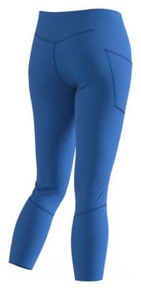 Collant 3/4 Salomon Cross Run 25'' Bleu Femme