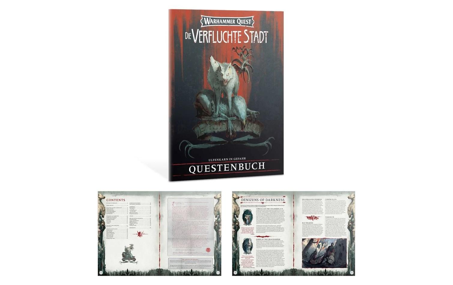 Spielset Warhammer Quest Verfluchte Stadt, Deutsch<br>Warhammer Quest: Cursed City – Deutsch