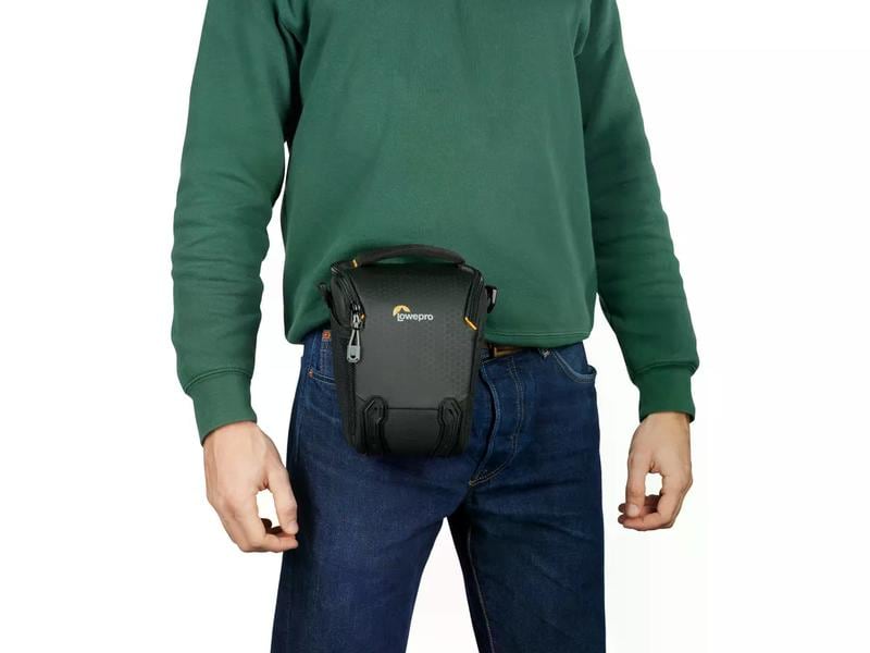 Lowepro Kamera-Tasche Adventura TLZ 30 III Schwarz Leichte und robuste Kamera-Tasche aus recycelten Materialien